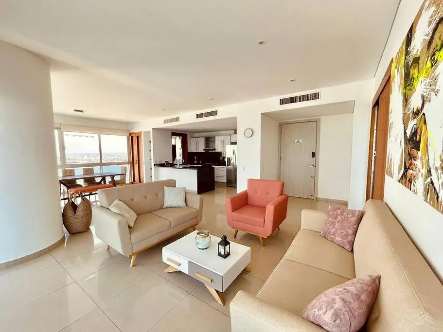 Apartment Hermoso Penthouse En Cartagena Vista 360 Colombia